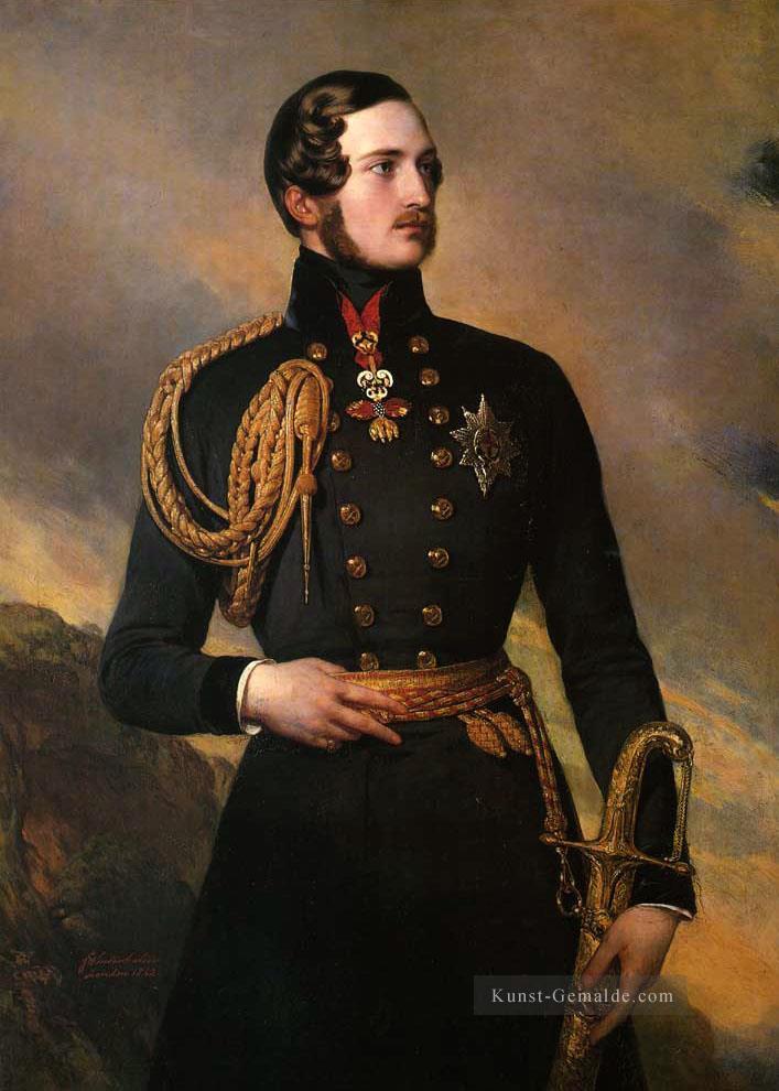 Prinz Albert 1842 Königtum Porträt Franz Xaver Winterhalter Ölgemälde